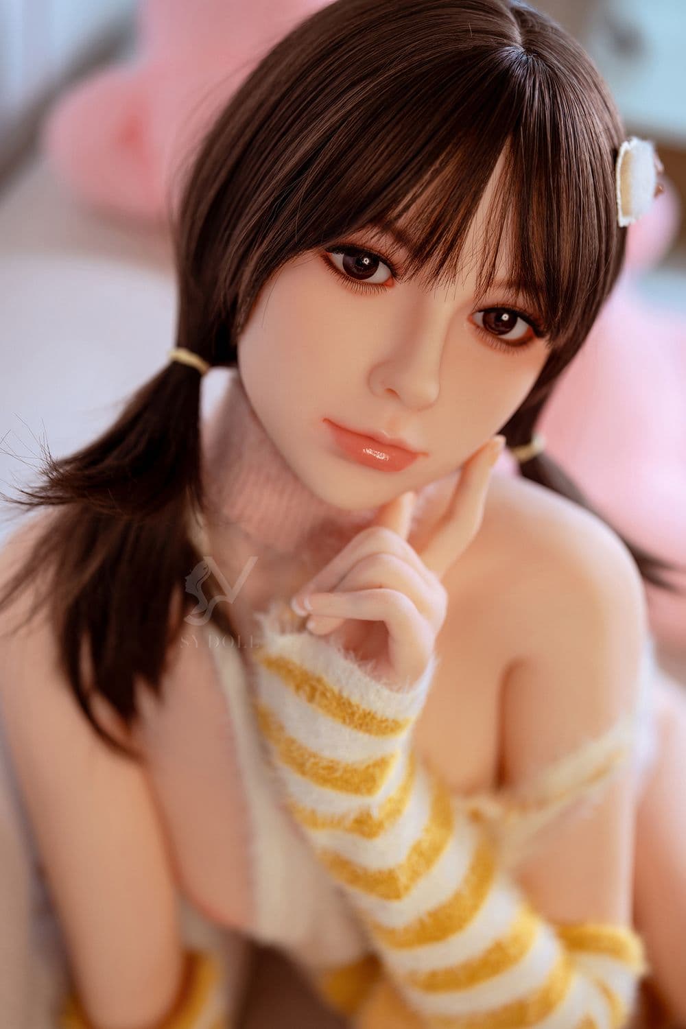 SY Doll 亚洲 150cm/4ft11 黑发可爱小胸部逼真性爱娃娃 - Lily（欧盟现货）评论：全面审视真实感和品质