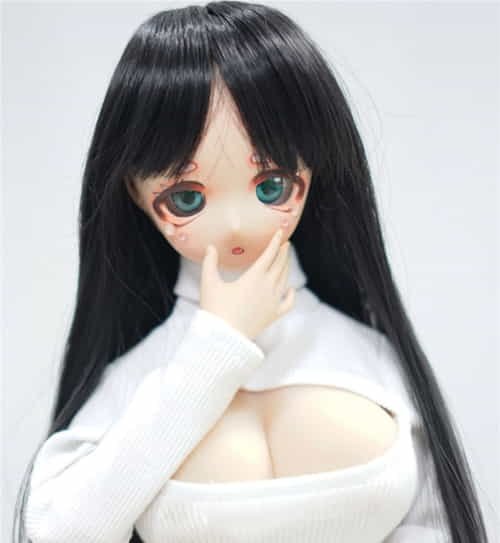 Mini Doll ミニドール セックス可能 58cm普通乳 TPE+BJD M7头部 53cm-75cm身長選択可能