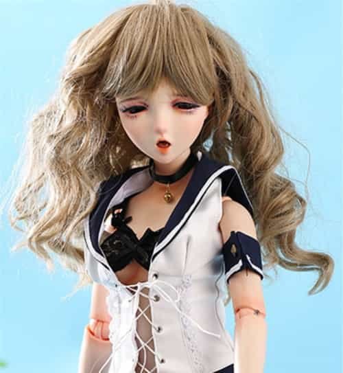 Mini Doll ミニドール セックス可能 58cm普通乳 BJD M1头部 53cm-75cm身長選択可能