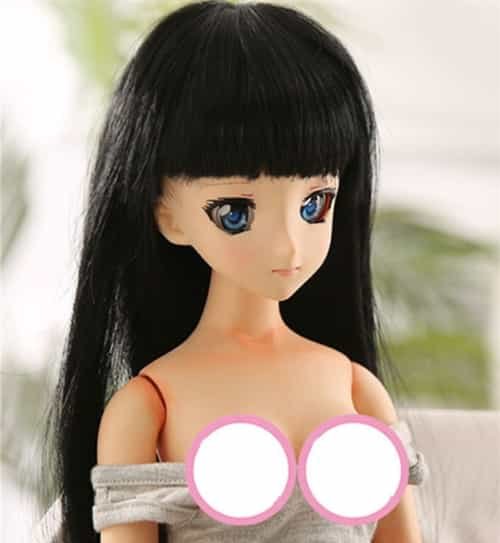 Mini Doll ミニドール セックス可能 58cm普通乳 BJD M3头部 53cm-75cm身長選択可能