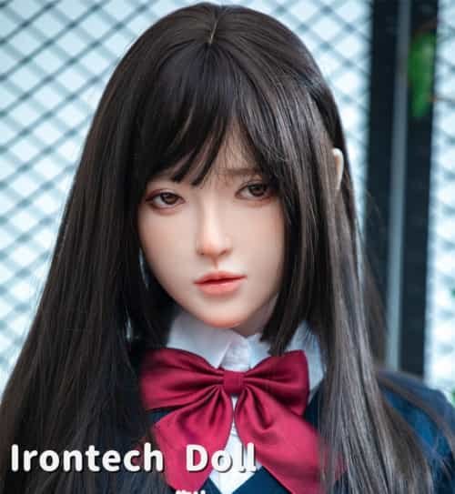 硅胶娃娃 Irontech Doll 148cm D-CUP Lingnai头部　制服