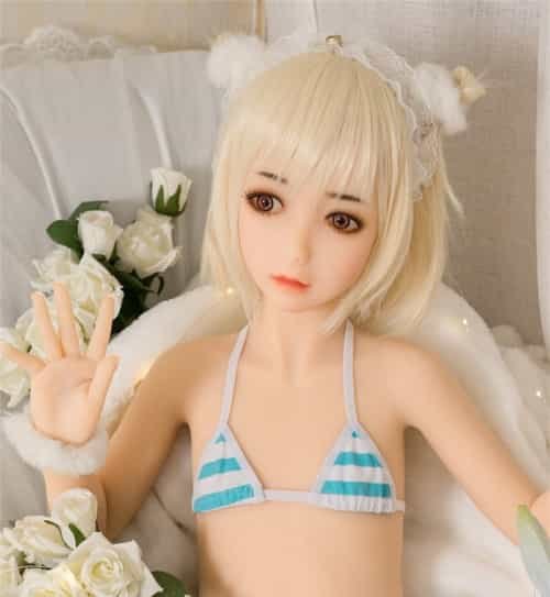  硅胶娃娃 AXB Doll 128cm 平胸 #52 