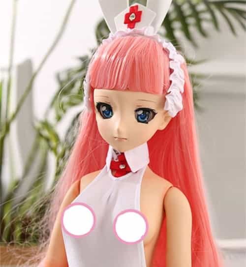 Mini Doll ミニドール セックス可能 58cm普通乳 BJD M3头部 53cm-75cm身長選択可能